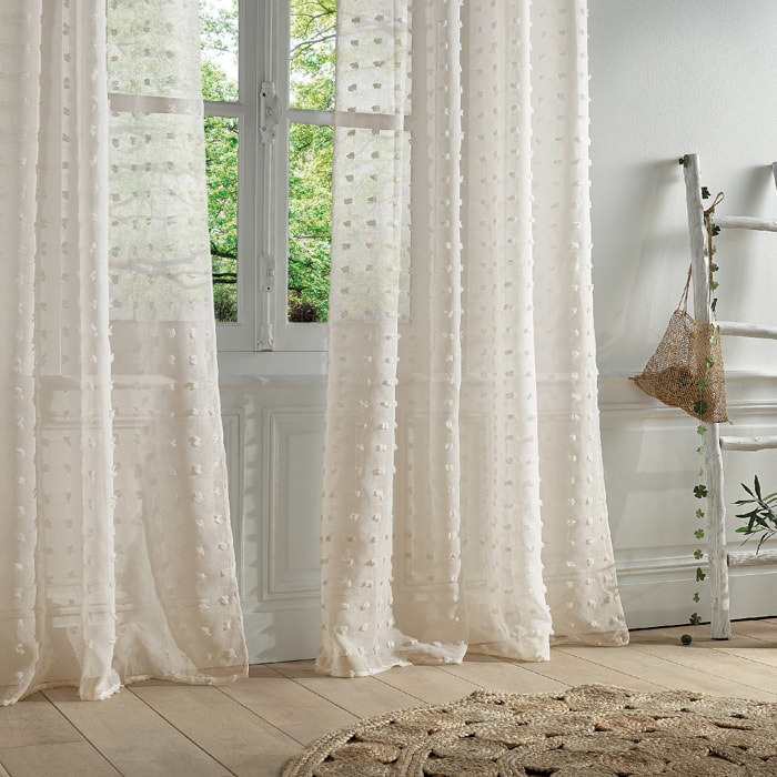 Voilage "Lily" - beige - 140x240 cm