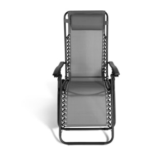 Fauteuils de jardin Relax inclinables - lot de 2