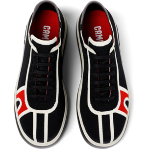 Zapatillas - CAMPER Runner K21 - Negro - Textil técnico (poliéster reciclado)