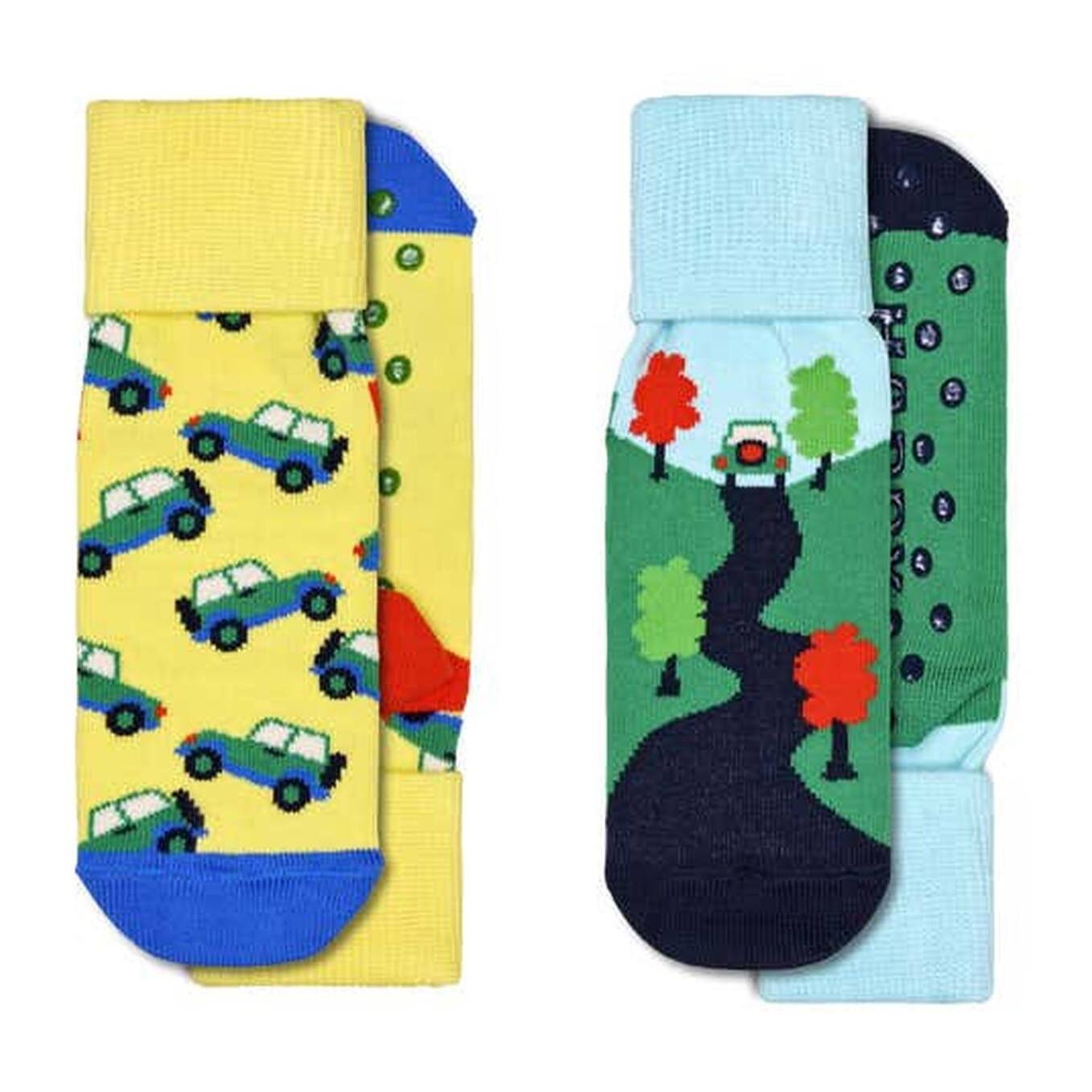 Calcetines kids antideslizantes 2 pack into the wild