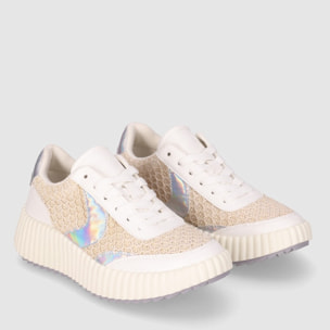 Deportivos - Blanco - Tacón: 3 cm