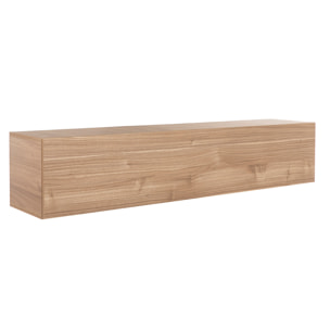 Élément mural TV horizontal en bois clair  L137.5 cm ETERNEL