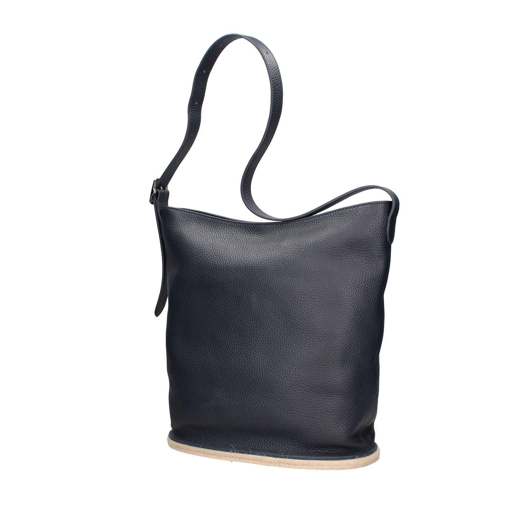 Borsa a spalla da donna Made in Italy - Modello Zelia Plus - 100% pelle - 29.0 x 32.0 x 17.5 cm