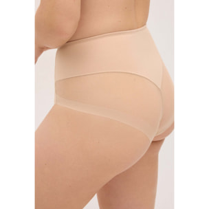 Slip vita alta donna Beige