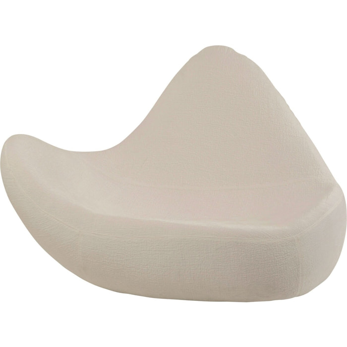 Fauteuil Glow Wave XL crème Kare Design