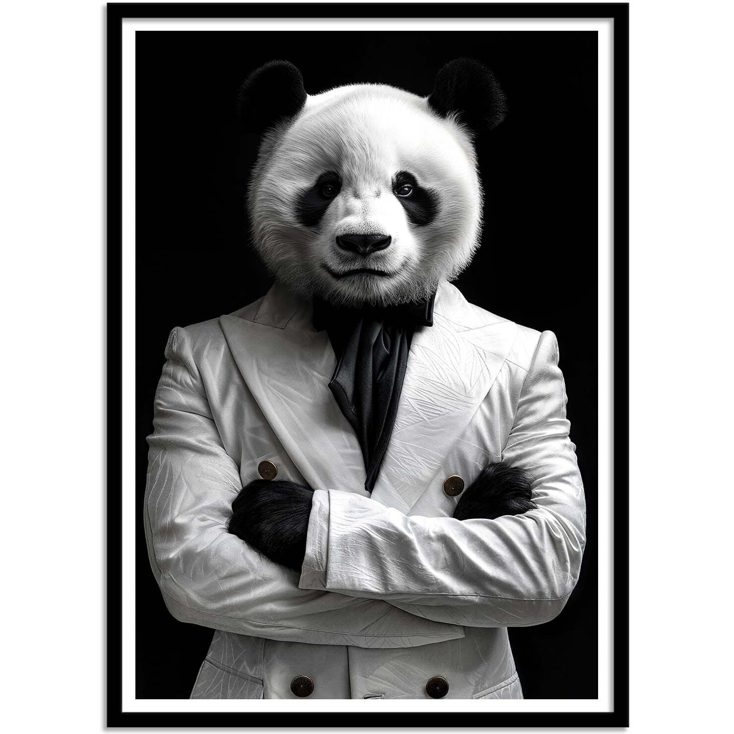 Affiche - Panda Wild Suits - Philippe Hugonnard