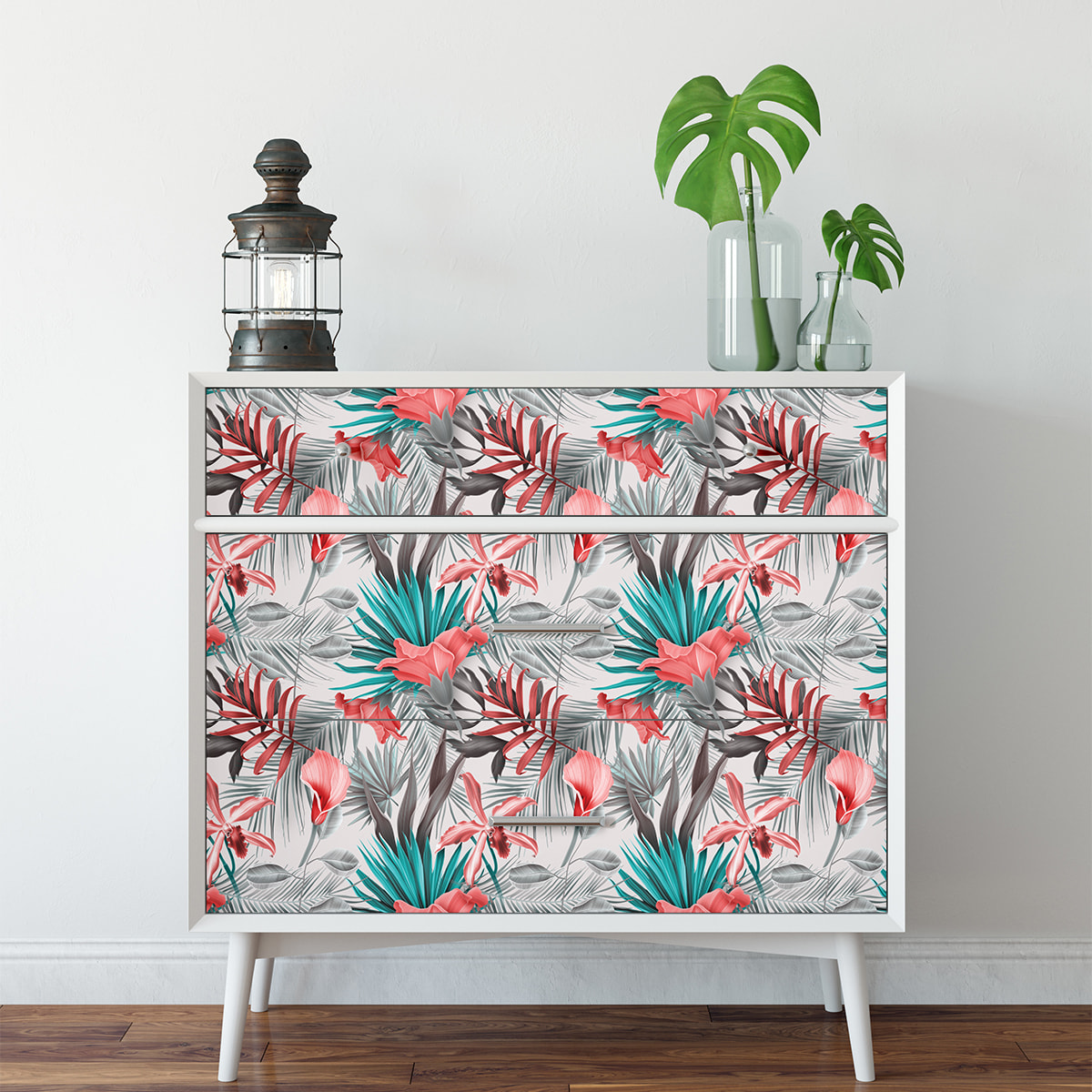 Sticker meuble tropical las lajas 40 x 60 cm