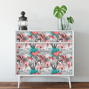 Sticker meuble tropical las lajas 40 x 60 cm