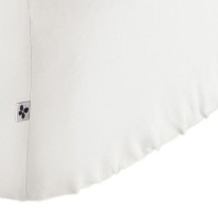 Drap housse 90 x 190 cm en coton avec bonnet H. 30 cm - AMBRE