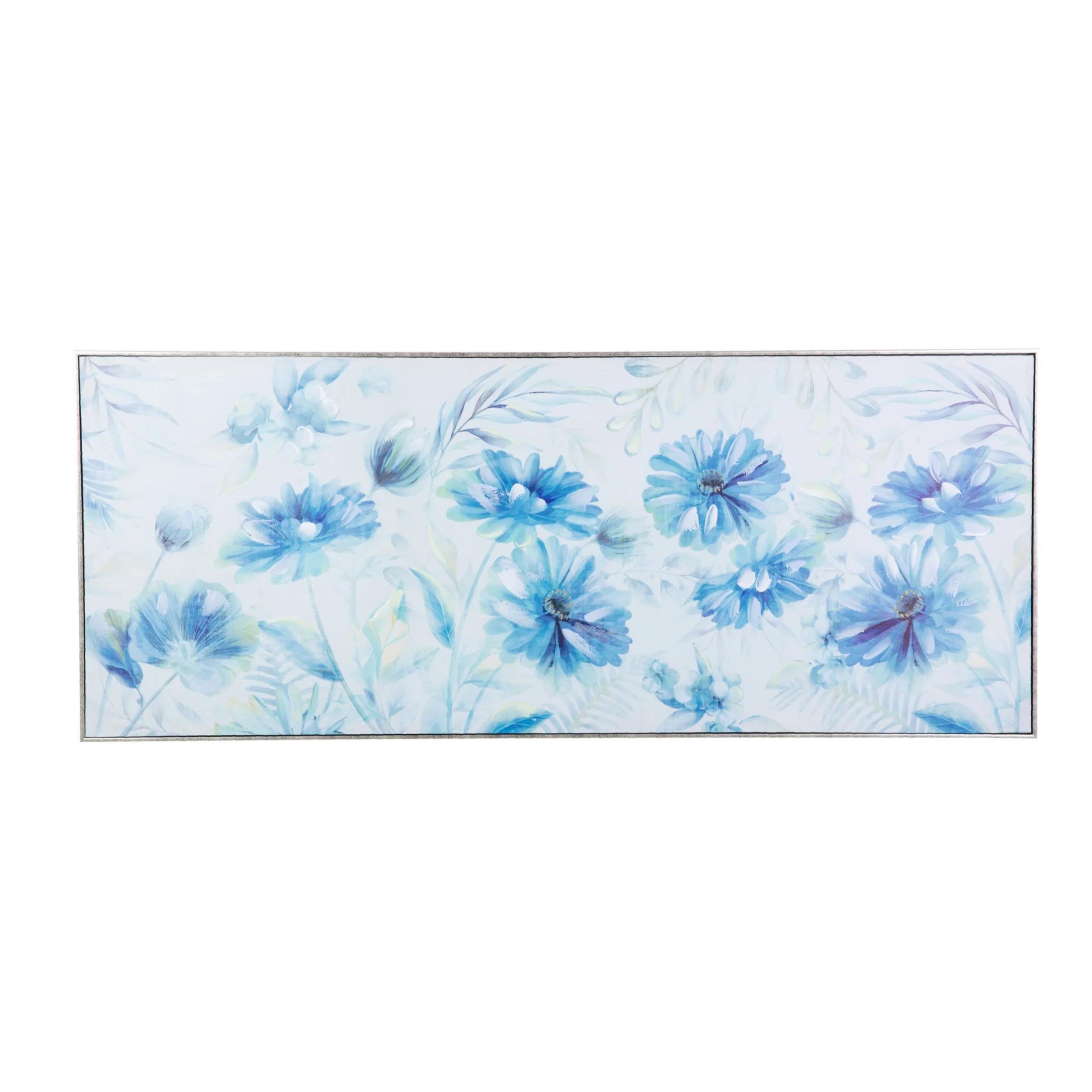 Set 2 Cuadros Flores Con Marco 40% Pm 152x5x62 Cm