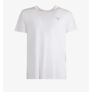 T-shirt Esercito bianca in cotone uomo