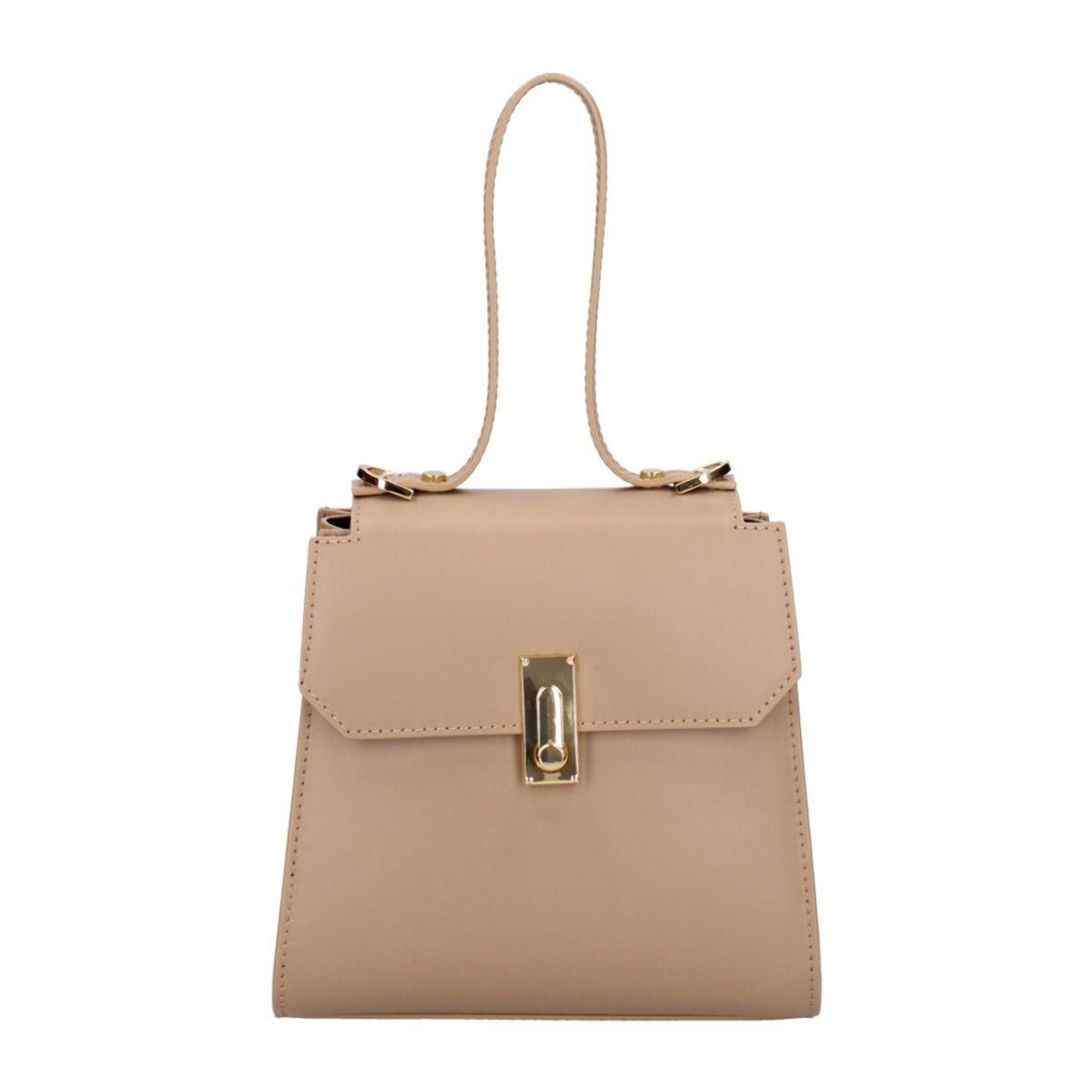 Borsa a mano da donna - Modello False - 100% pelle - 20.0 x 18.0 x 10.0 cm