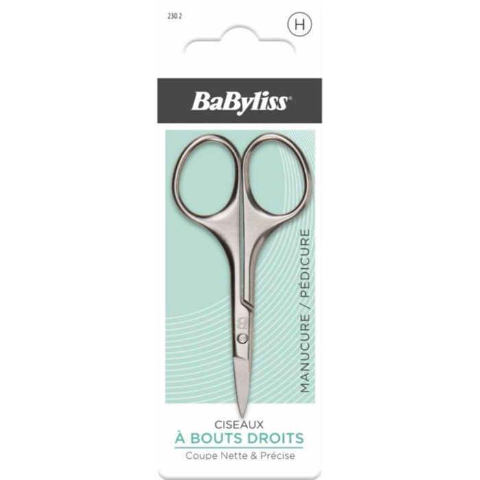 Ciseau BABYLISS À BOUTS DROITS