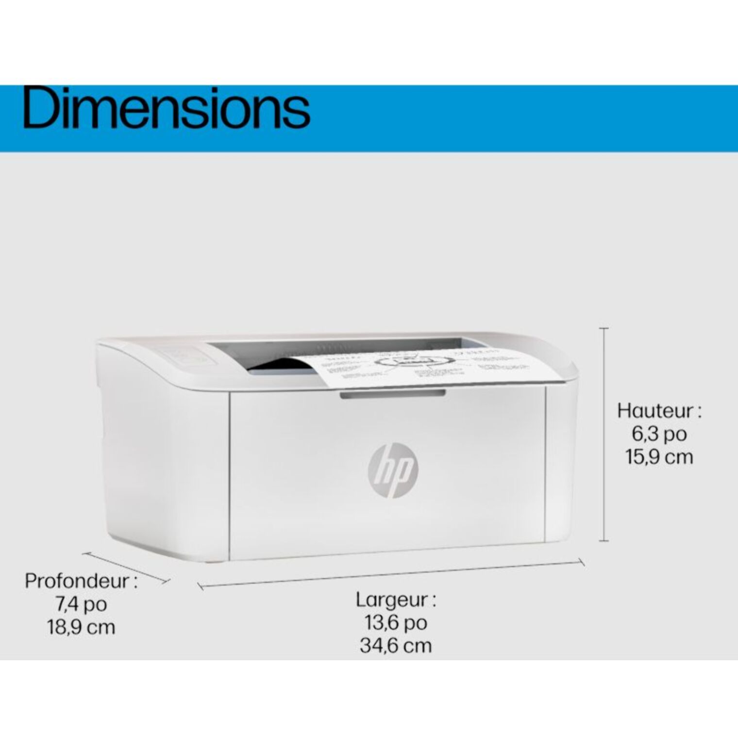 Imprimante laser HP LaserJet M110w