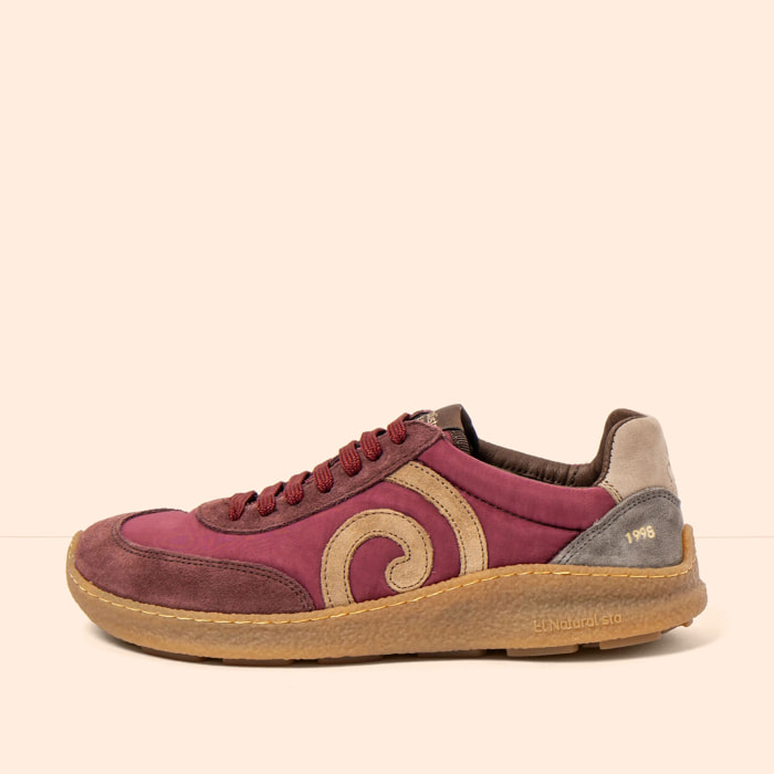 Zapatos N5435A MULTI MATERIAL MULTI WINE/OROEL color Multi wine