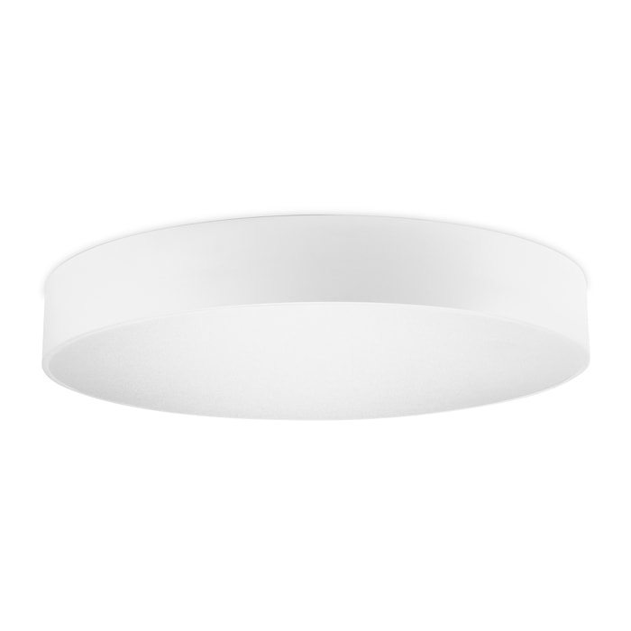 LEDS C4 Luno Plafón Techo para Interior con Luz LED Blanco Cálido 3000K Diámetro de 60cm. Aluminio Color Blanco Mate