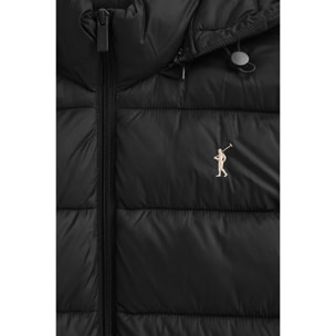 Chaqueta Salima Embroidery negra con logo Rigby Go