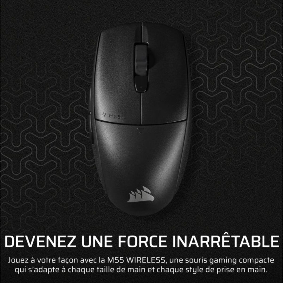 Souris Gamer Sans Fil CORSAIR M55 Wireless