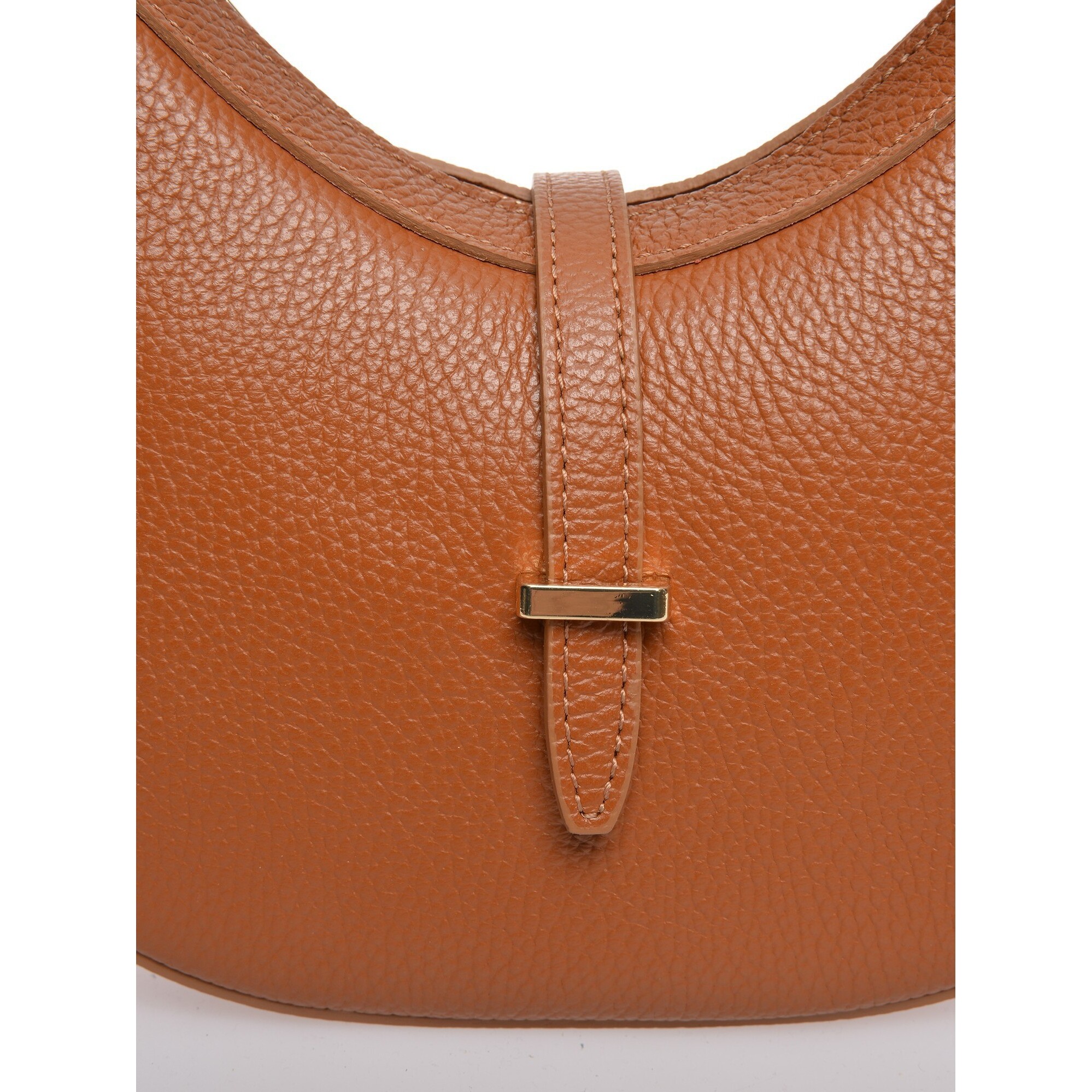 Borsa a spalla Anna Luchini Cammello