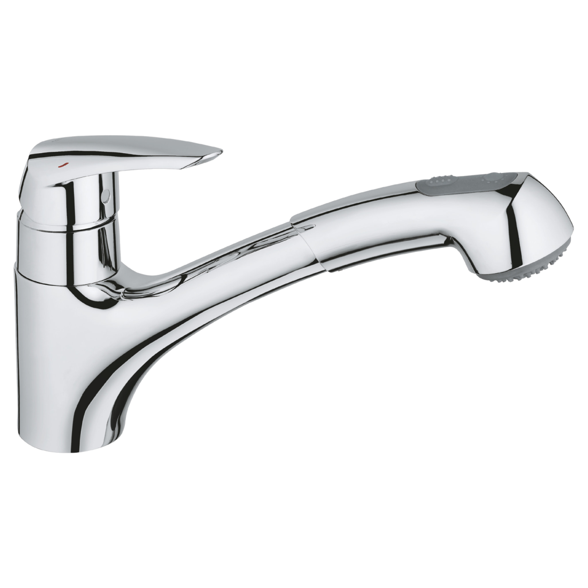 GROHE Mitigeur Evier EURODISC avec douchette extractible Chromé 32257001