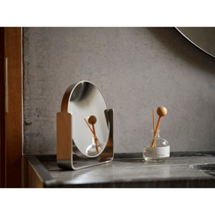 Miroir de table avec grossissement 5 x Ume Gris clair