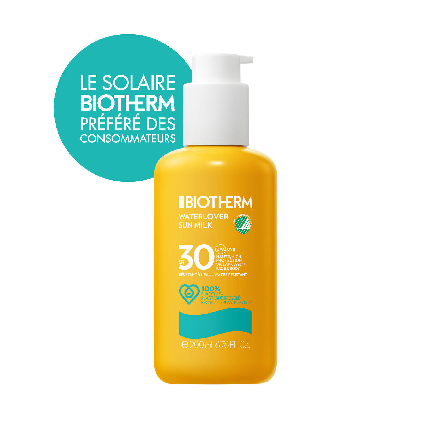 Waterlover Sun Milk SPF30 - Lait Solaire 200 ml