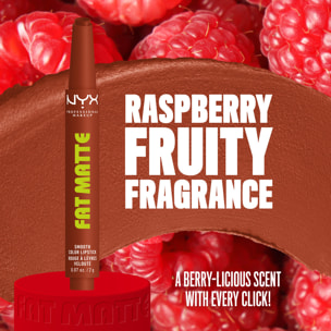 NYX Professional Makeup Fat Matte Rouge à Lèvres Mat Crémeux Beary Nude