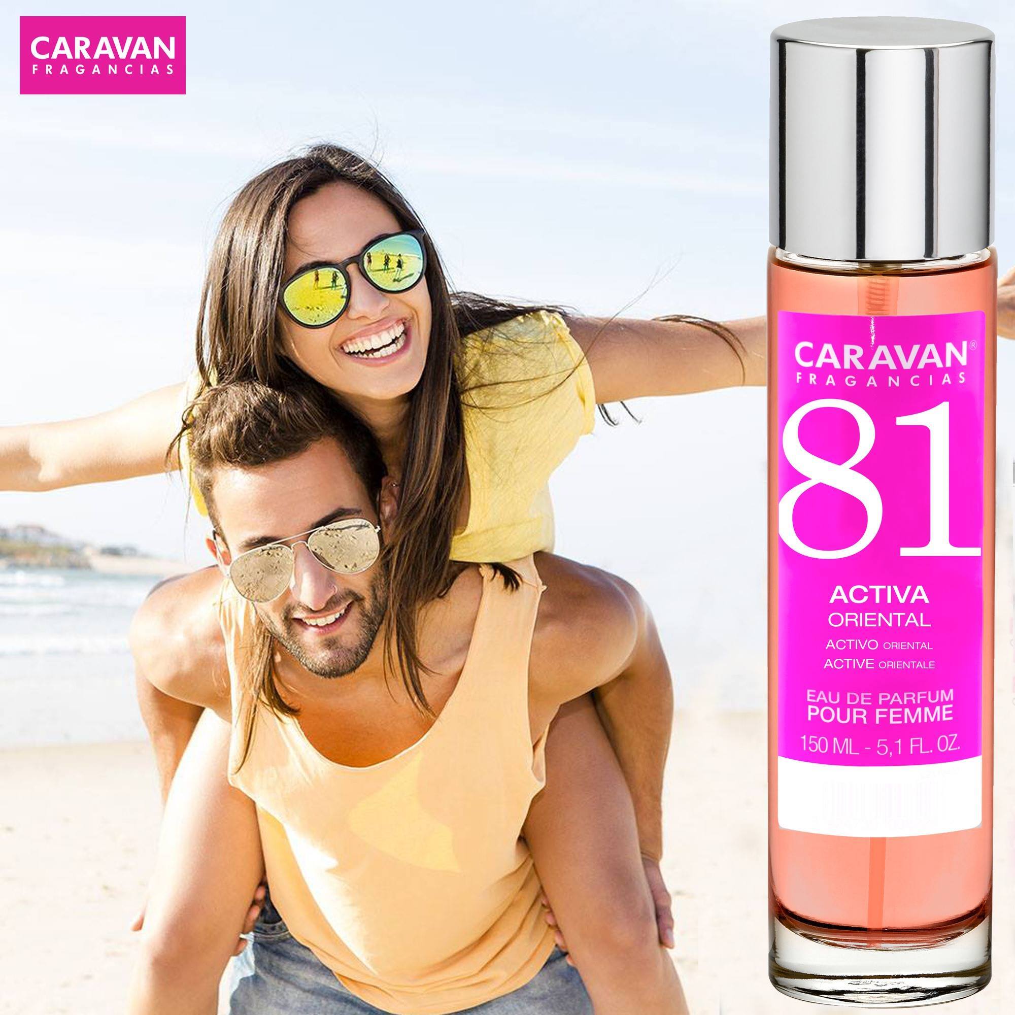Caravan fragancias - caja de regalo con 2 perfumes: nº81 y nº27 de 150 ml, para mujer