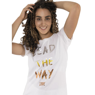 T-shirt da donna Leone Chic Gold