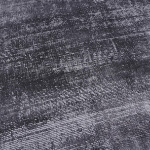 Tapis artisanal doux et soyeux tufté main en viscose