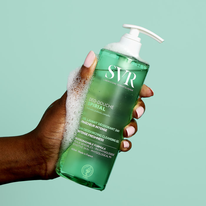 Spirial - Gel Lavant Déodorant 24h Fraîcheur Intense 400 ml