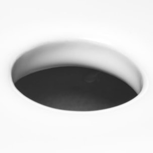 Lave-mains suspendu rectangulaire 40,5 x 20,5 cm - blanc - trou à gauche - sans trop-plein - SAT Brevis