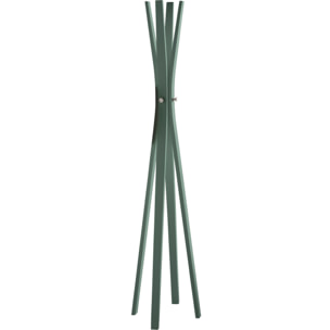 Perchero Naturaleza madera haya verde 182x42x42 cm