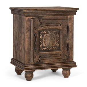 TABLE DE CHEVET - BANC DE PIED DE LIT 66x55x40