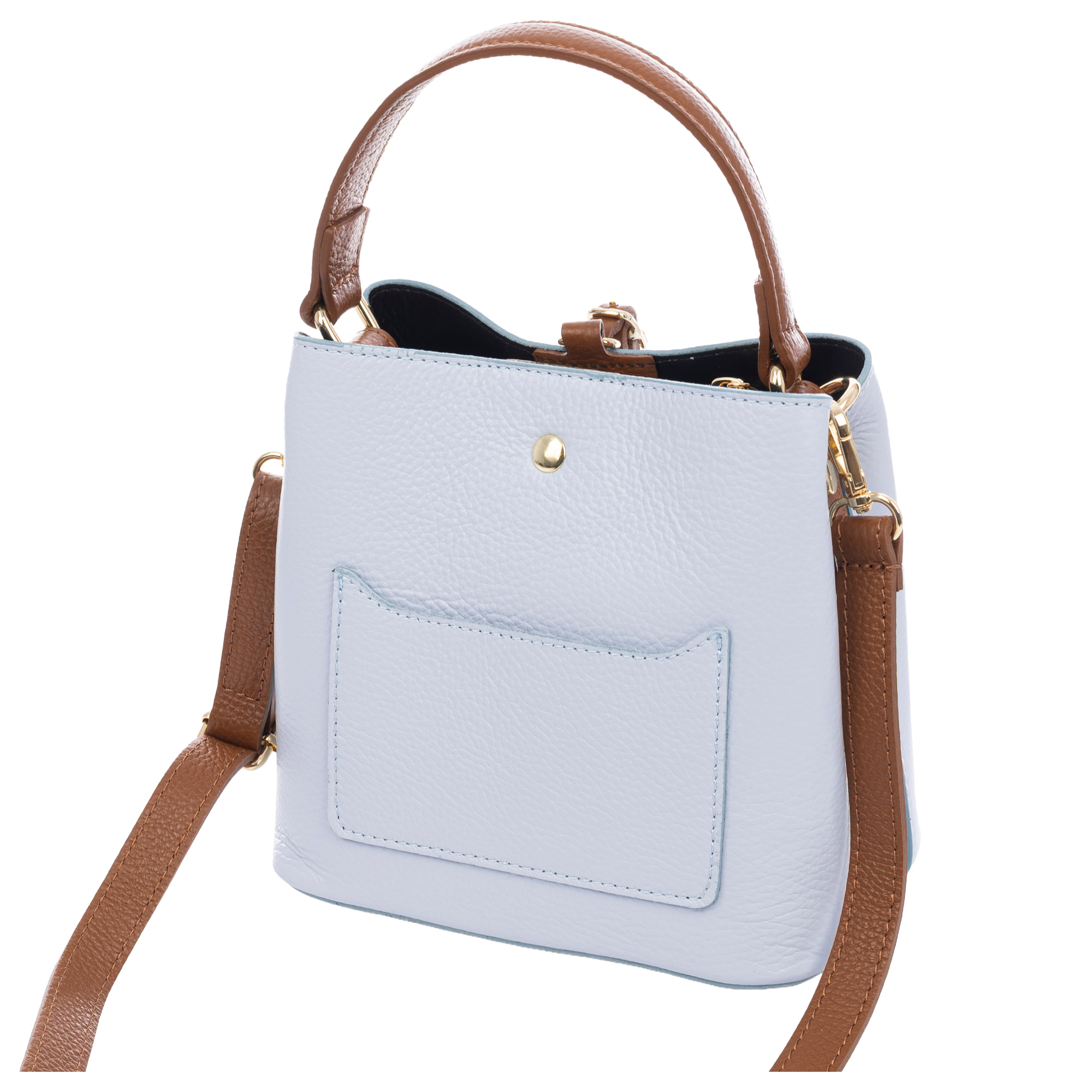 Bernate Bolso de mano Mujer. Piel auténtica Dollaro.