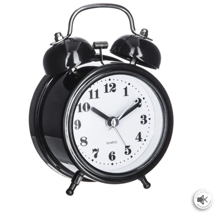 Réveil métal H12cm