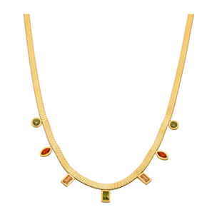 Collar Lux by Lux acabado oro 18k