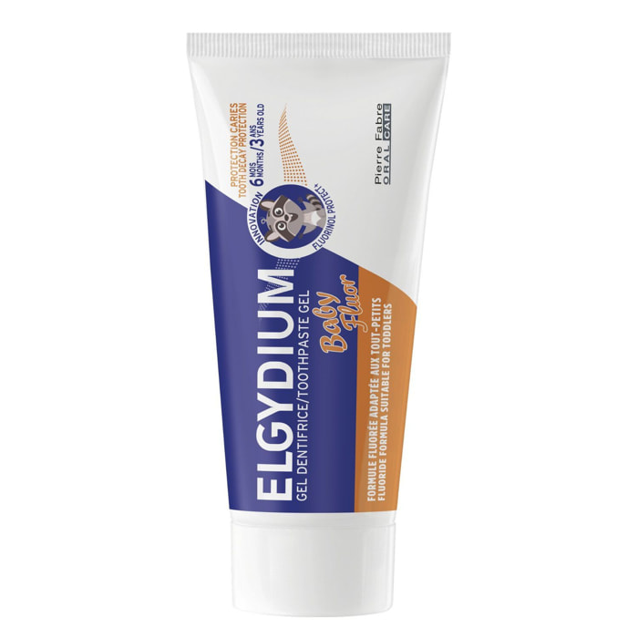 Elgydium Baby Fluor - Dentifrice Bébé Dès 6 Mois 30 ml