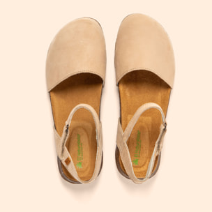 Sandalias N412 NOBUCK CREAM / WAKATAUA color Cream