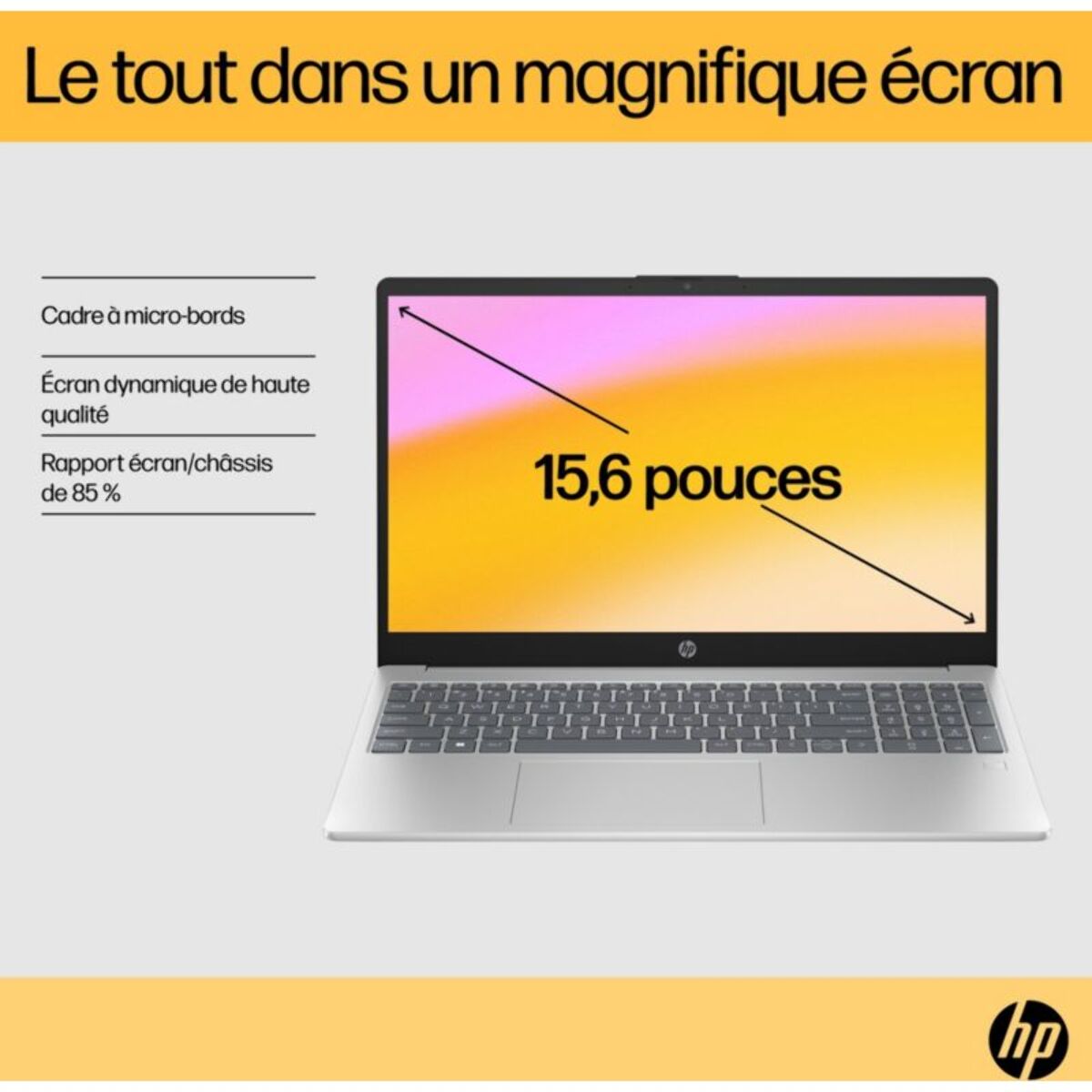 Ordinateur portable HP 15-fc0022nf