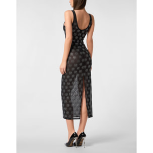 PHILIPP PLEIN Long Dress MONOGRAM