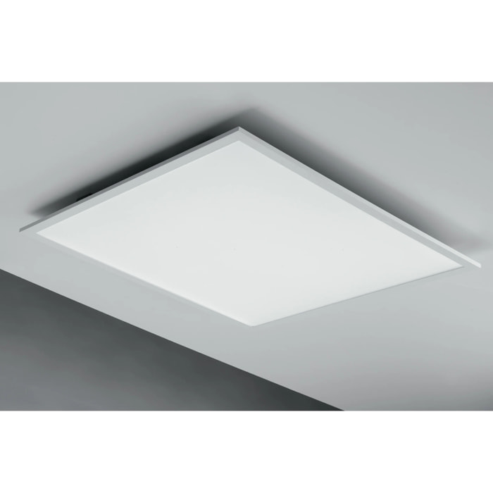 Pannello LED 40W in alluminio con finitura bianca 60x60 4000k luce naturale