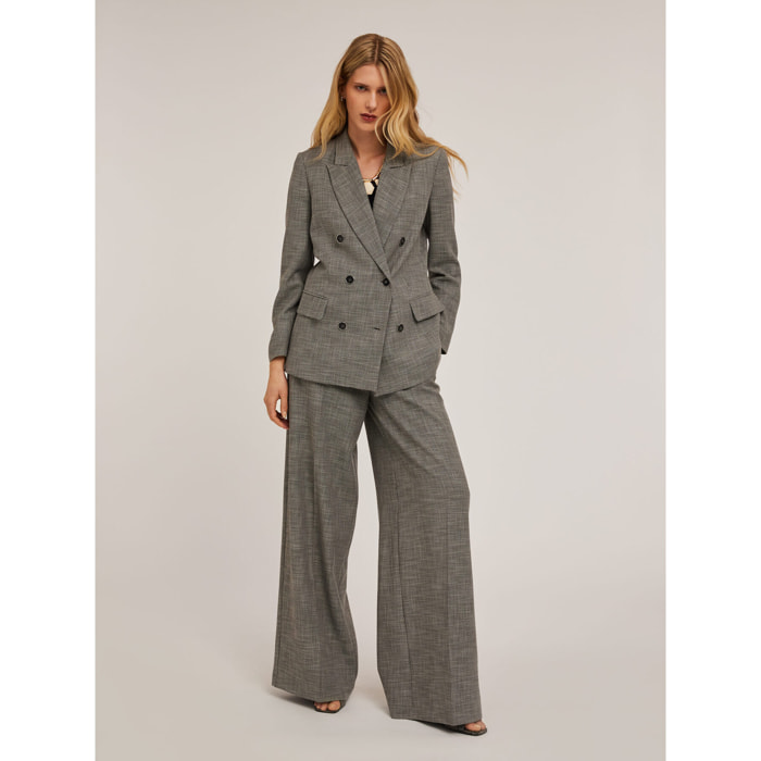 Motivi - Giacca over doppiopetto - Grigio