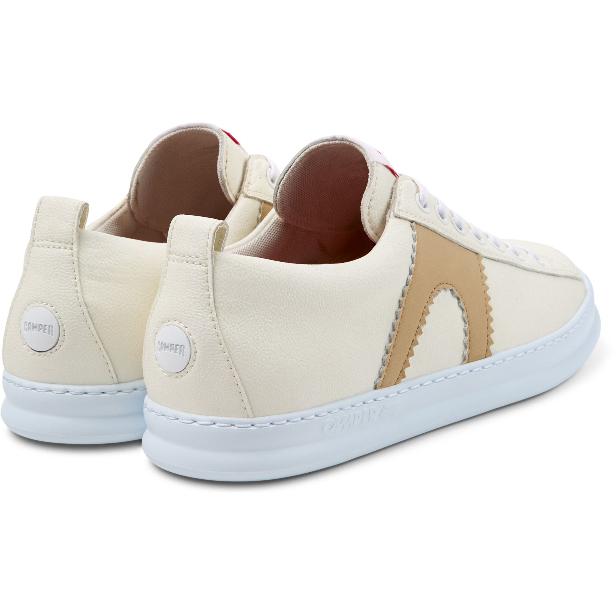 Sneakers - CAMPER Runner Four - Bianco - Pelle liscia