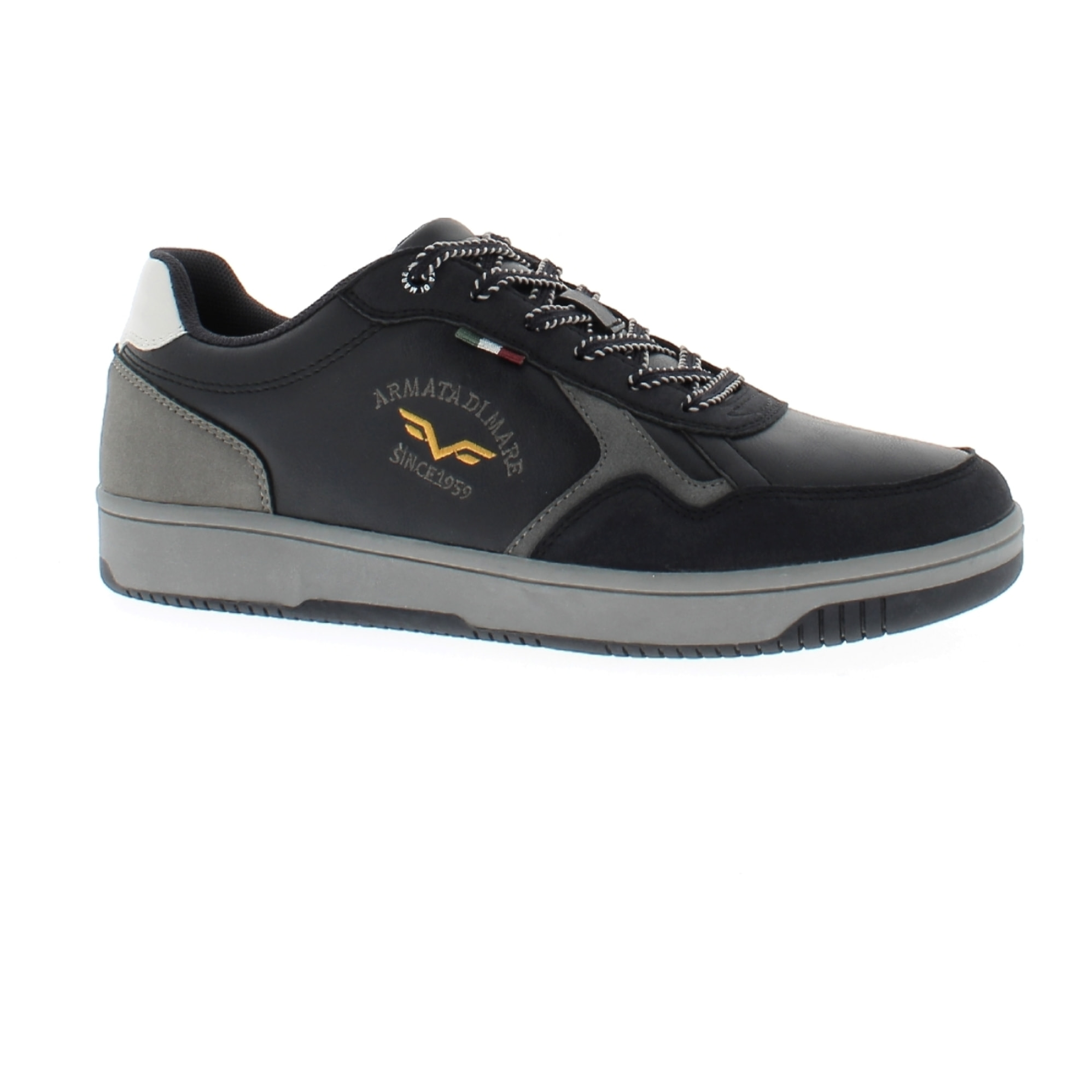 Armata di Mare Scarpe Uomo Sneakers Basse Stringate con Soletta Rimovibile in Memory Foam AMU W24N627 Navy