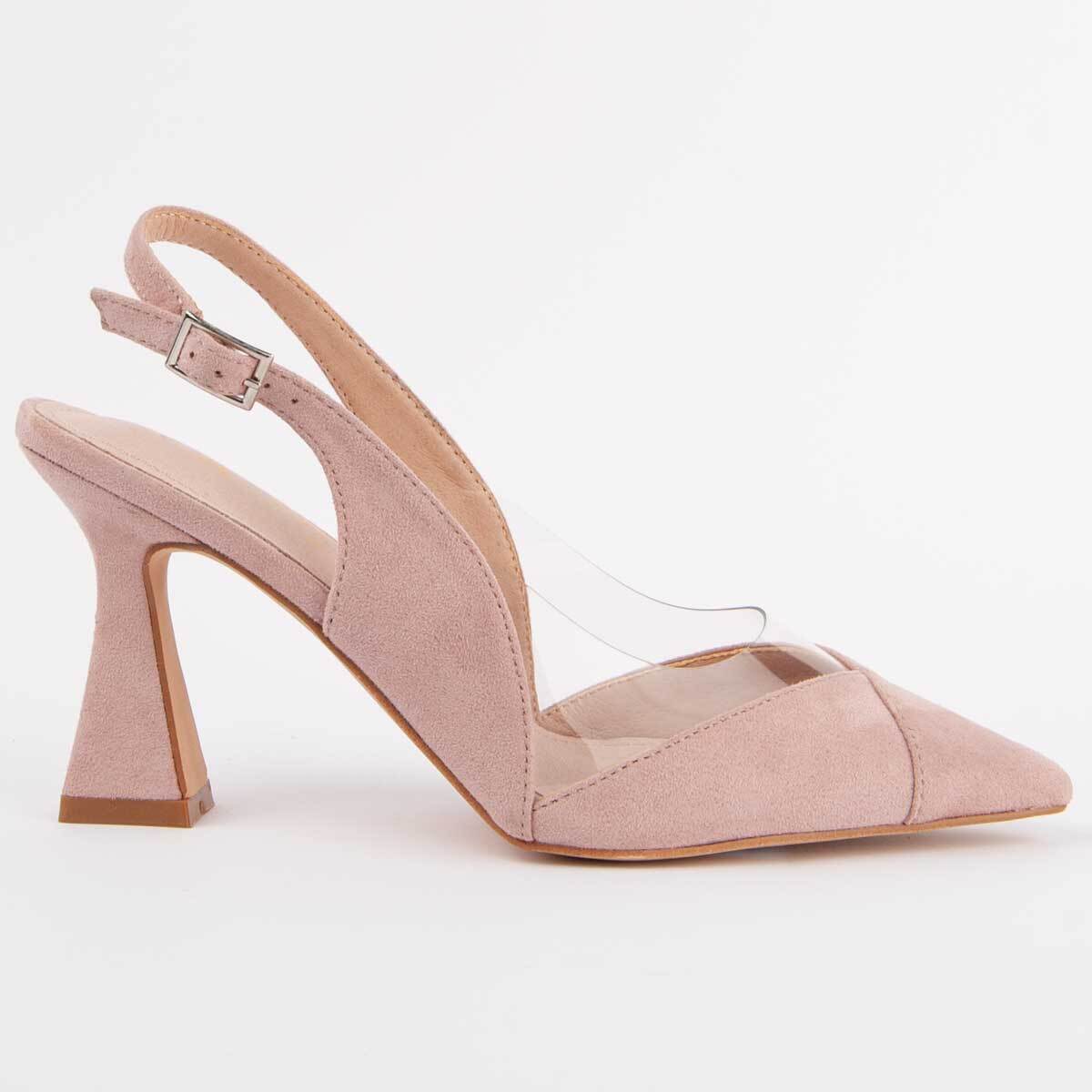 Zapato De Tacón - Rosa - Altura: 8 Cm