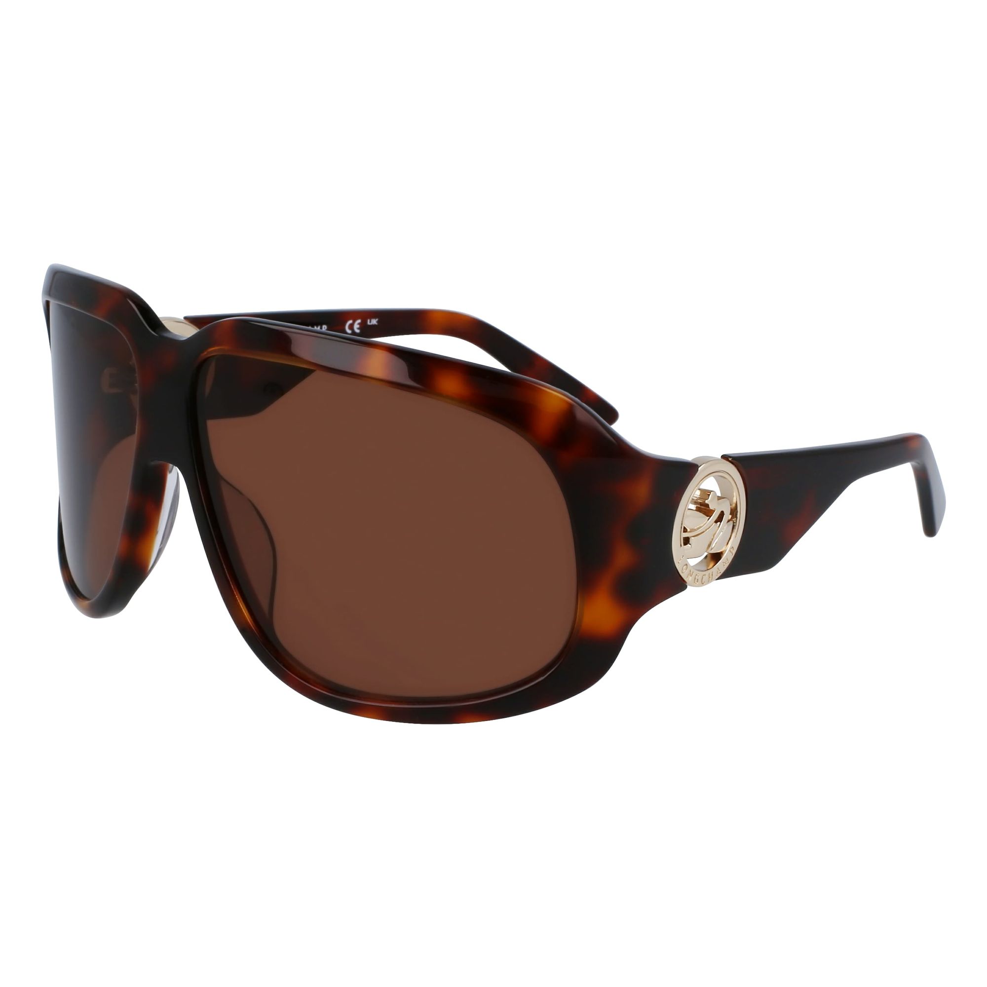 Longchamp - lunettes de soleil - marron - Couleur des verres : marron - indice solaire : cat. 3
