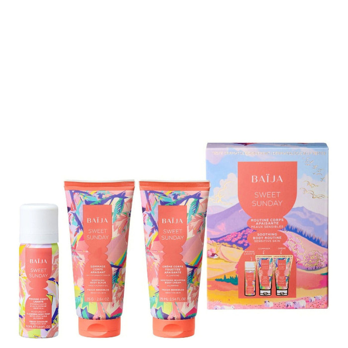 Sweet Sunday - Coffret Gommage Corps 75g + 2 Produits