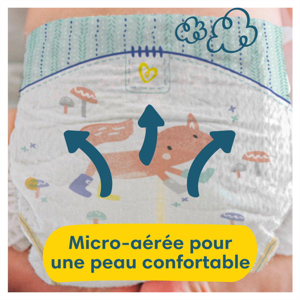 144 Couches Premium Protection Taille 6, 13kg +, Pampers