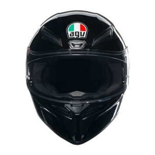 CASCO AGV K1 S AGV E2206 BLACK (BRILLO)